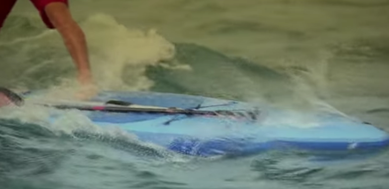close up of SUP board at Amazing Chumphon, Thailand with Zane Schweitzer