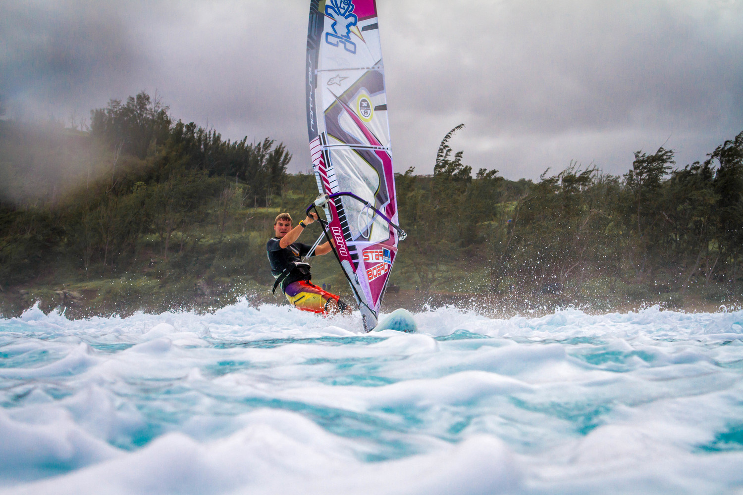 Zane Schweitzer windsurfing - 2014 SUP Champion Stand up paddle maui aloha surf